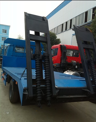 益阳小型平板拖车厂家及小型挖机拖车价格指南